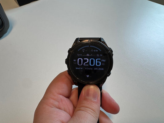 Garmin Fenix 8 47mm AMOLED Sapphire, Carbon Gray DLC Titanium