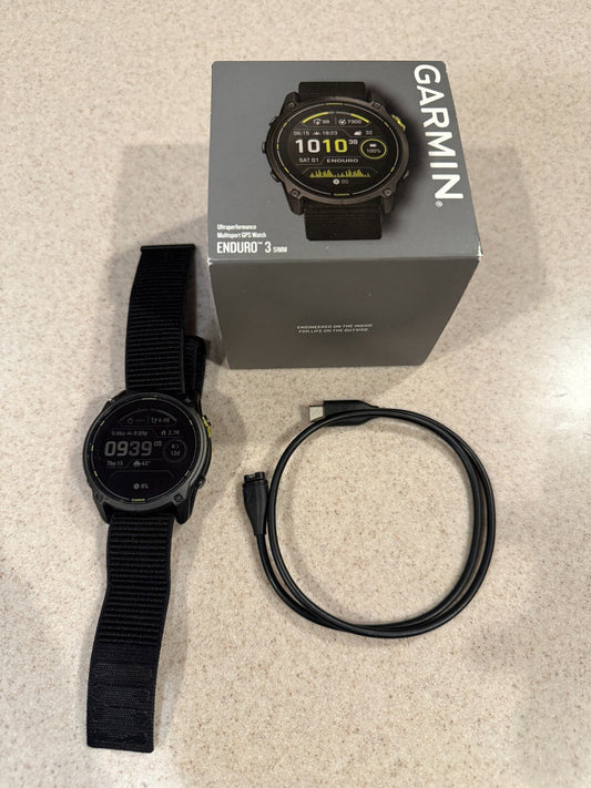 Garmin Enduro 3 Solar 51 mm Ultraperformance GPS Smartwatch